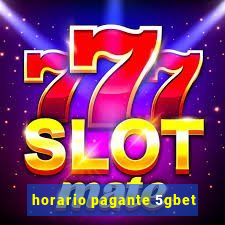 horario pagante 5gbet